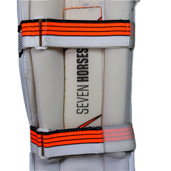 COUNTY LEG GUARD (WHITE ORANGE)